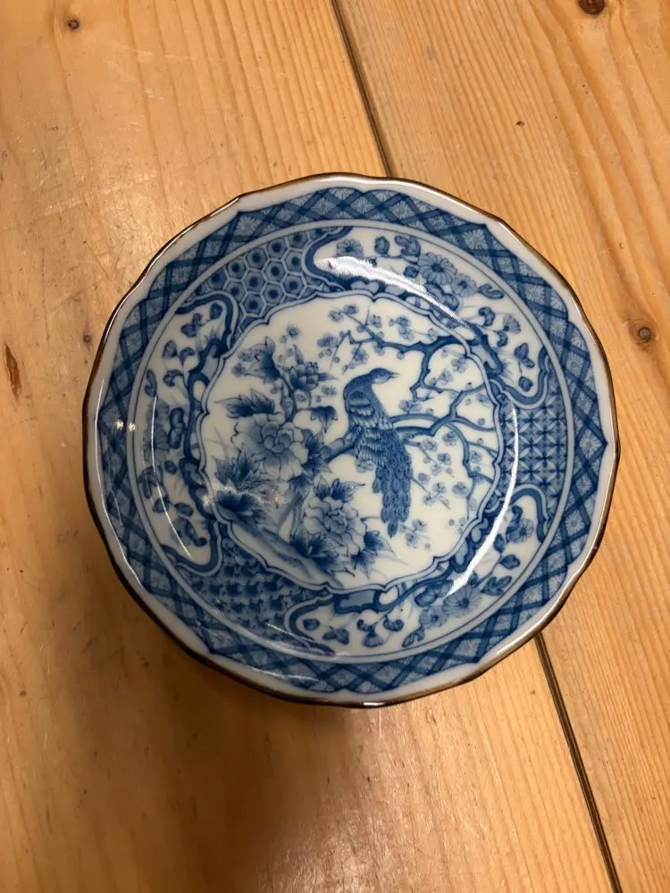 Porselein bordje