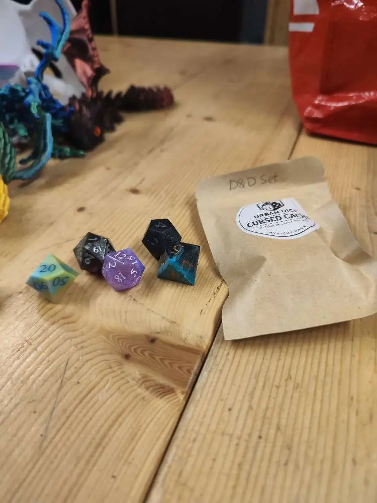 D&D set dobbelstenen