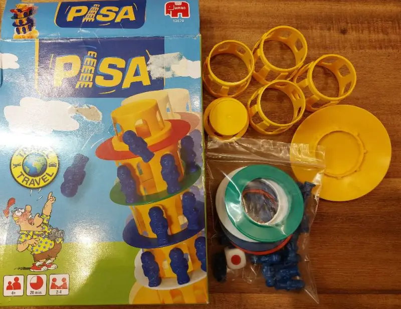 Toren van Pisa reisspel