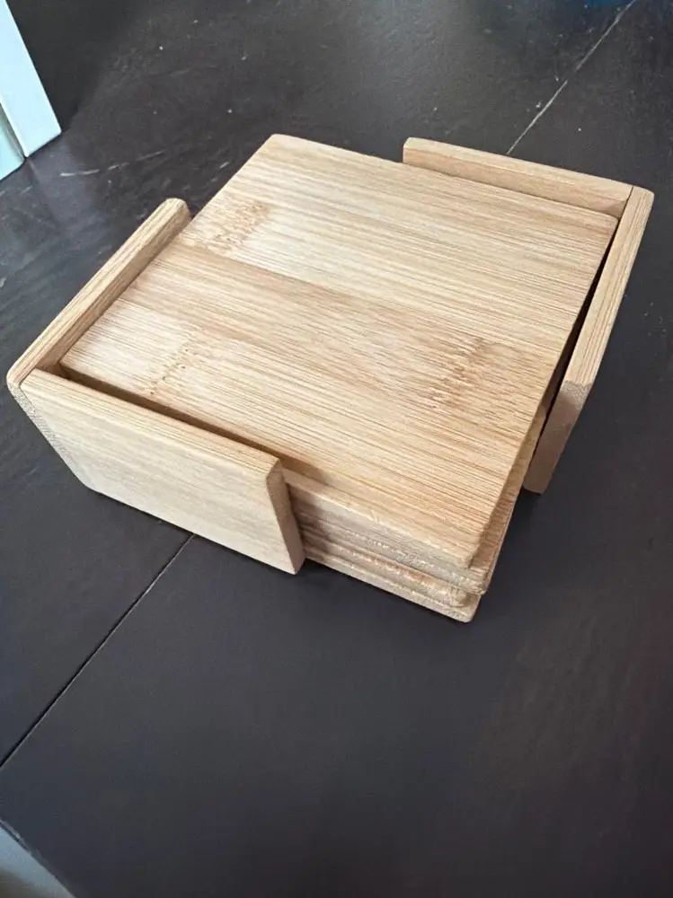 Bamboe onderzetters