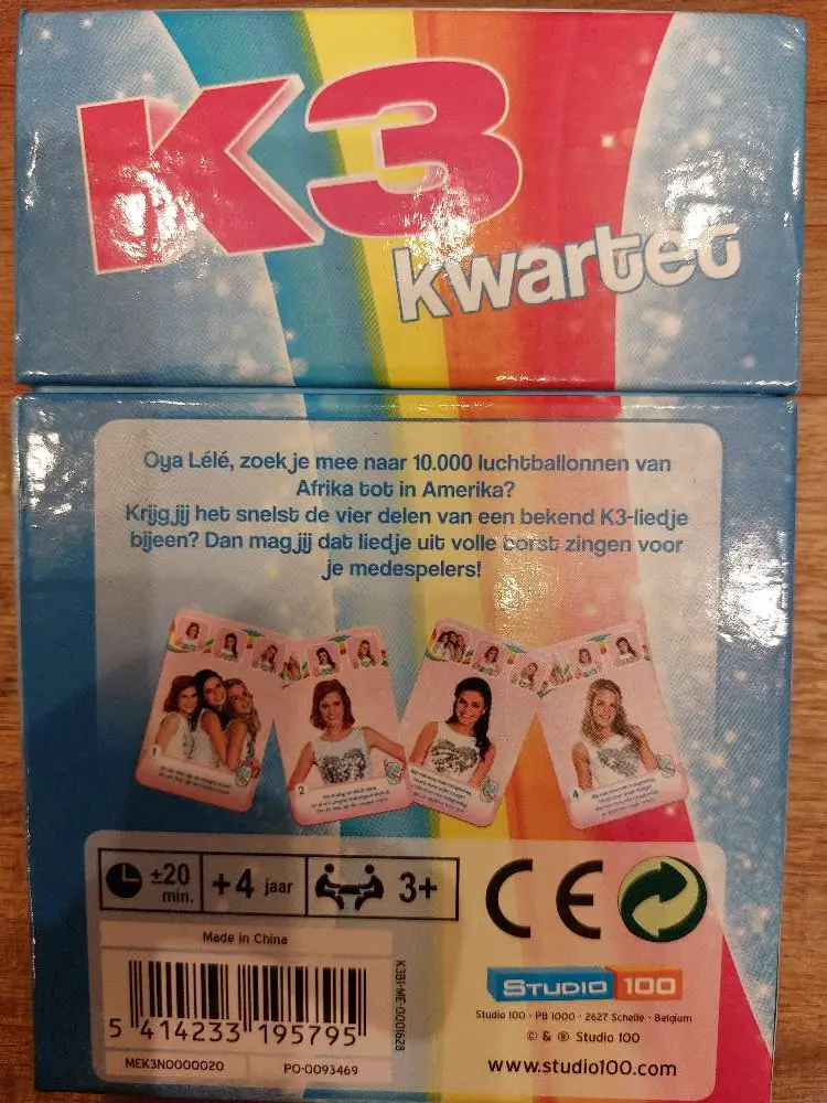 K3 kwartet zing mee
