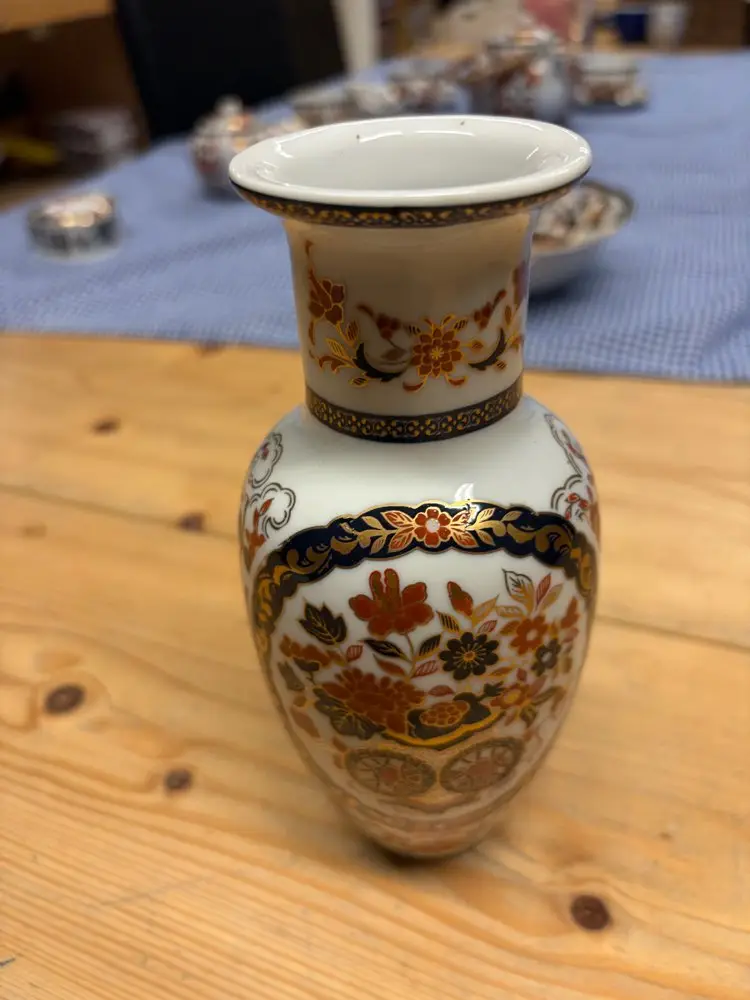 Kabuki vaas Japanese gold